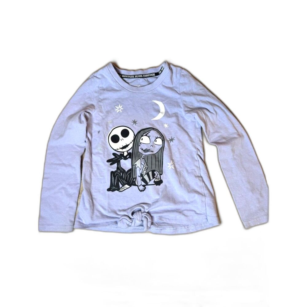 Nightmare Before Christmas Toddler Girl's Longsleeve T-Shirt